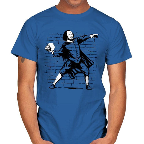 The Poet - Mens T-Shirts RIPT Apparel Small / Royal