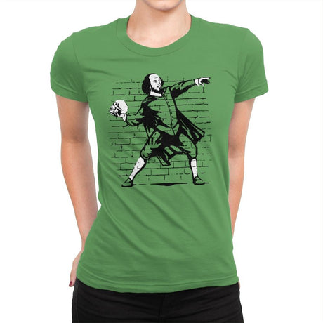 The Poet - Womens Premium T-Shirts RIPT Apparel Small / Kelly