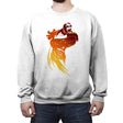 The Power of Love - Crew Neck Sweatshirt Crew Neck Sweatshirt RIPT Apparel Small / White