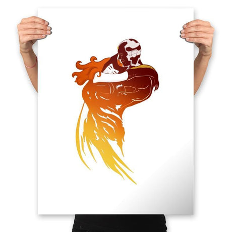 The Power of Love - Prints Posters RIPT Apparel 18x24 / White