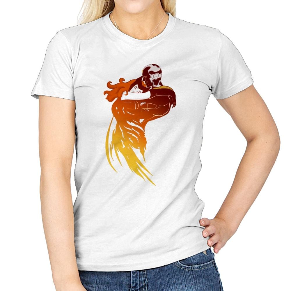 The Power of Love - Womens T-Shirts RIPT Apparel Small / White