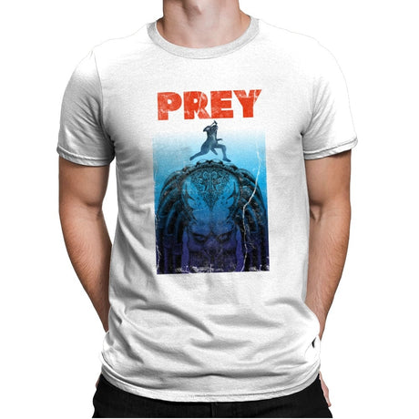 The Prey - Mens Premium T-Shirts RIPT Apparel Small / White