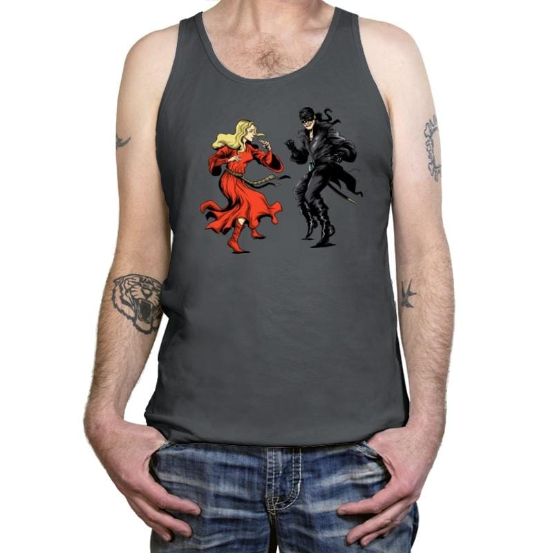 The Princess Fiction - Tanktop Tanktop RIPT Apparel X-Small / Asphalt