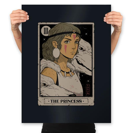 The Princess - Prints Posters RIPT Apparel 18x24 / Black