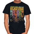 The Psychedelic Mayhem - Mens T-Shirts RIPT Apparel Small / Black