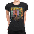 The Psychedelic Mayhem - Womens Premium T-Shirts RIPT Apparel Small / Black