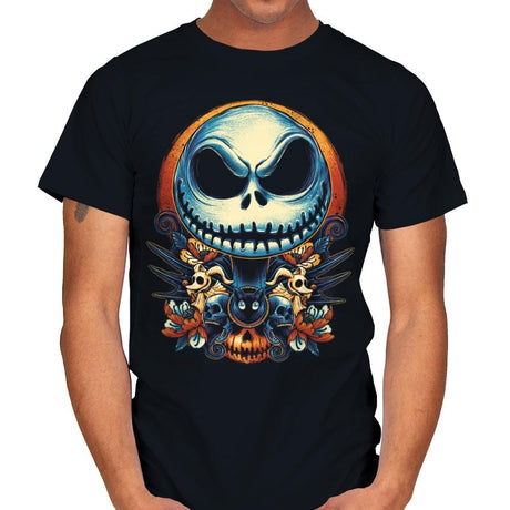 The Pumpkin King - Mens T-Shirts RIPT Apparel Small / Black