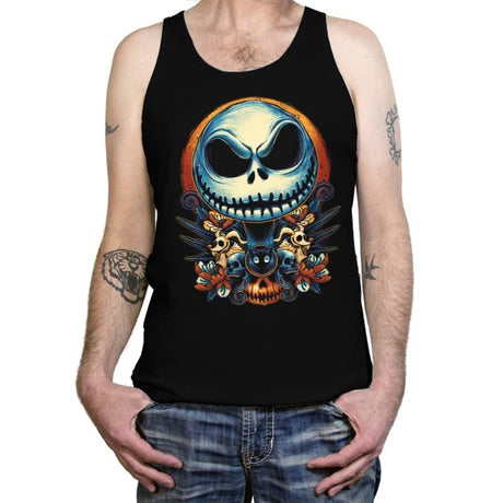 The Pumpkin King - Tanktop Tanktop RIPT Apparel X-Small / Black