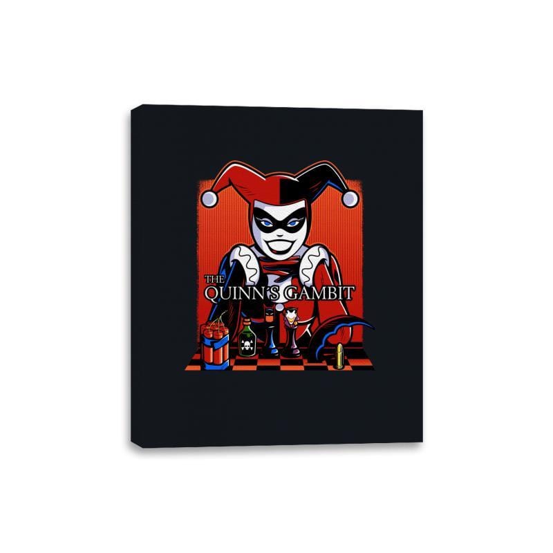 The Quinn's Gambit - Canvas Wraps Canvas Wraps RIPT Apparel 8x10 / Black