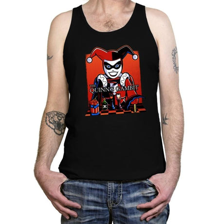 The Quinn's Gambit - Tanktop Tanktop RIPT Apparel X-Small / Black