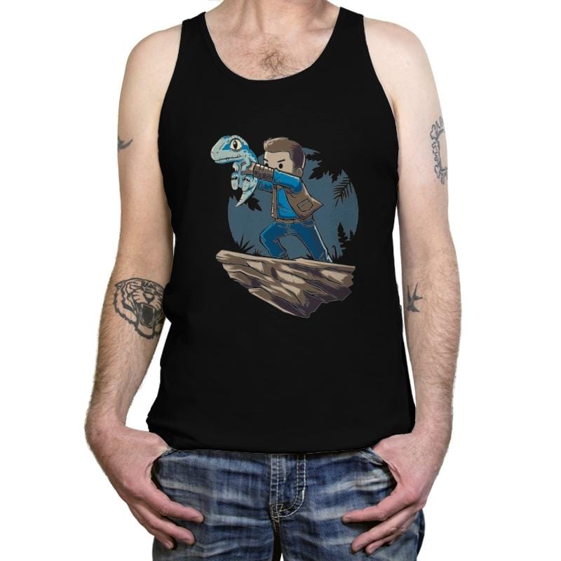 The Raptor King - Tanktop Tanktop RIPT Apparel X-Small / Black