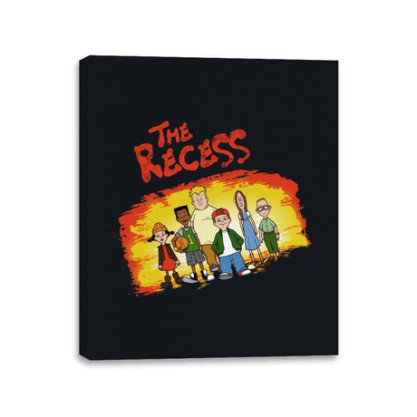 The Recess - Canvas Wraps Canvas Wraps RIPT Apparel 11x14 / Black