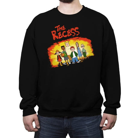 The Recess - Crew Neck Sweatshirt Crew Neck Sweatshirt RIPT Apparel Small / Black