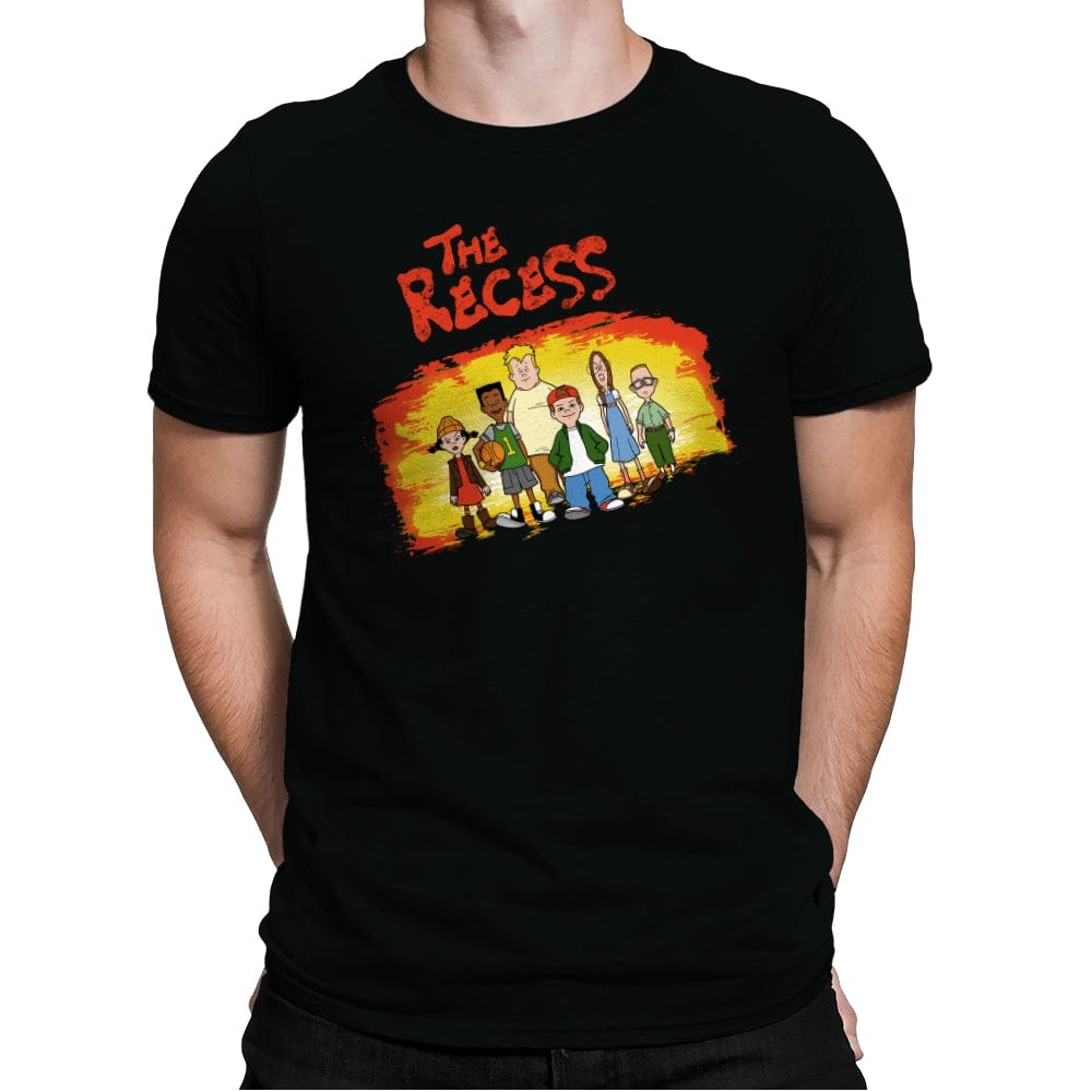 The Recess - Mens Premium T-Shirts RIPT Apparel Small / Black