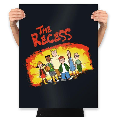 The Recess - Prints Posters RIPT Apparel 18x24 / Black