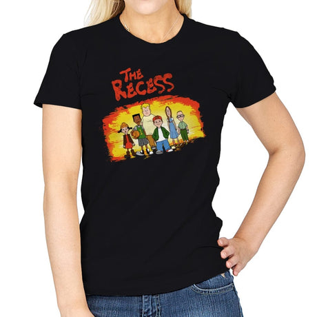 The Recess - Womens T-Shirts RIPT Apparel Small / Black