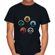 The Retro Arena of Mages and Strategists - Mens T-Shirts RIPT Apparel Small / Black