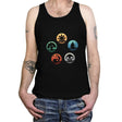 The Retro Arena of Mages and Strategists - Tanktop Tanktop RIPT Apparel X-Small / Black