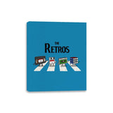 The Retro - Canvas Wraps Canvas Wraps RIPT Apparel 8x10 / Sapphire