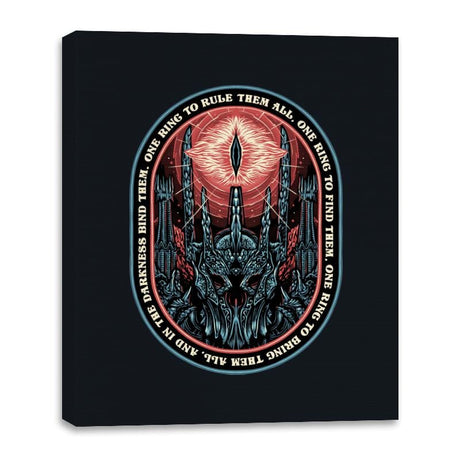 The Ring Leader - Canvas Wraps Canvas Wraps RIPT Apparel 16x20 / Black