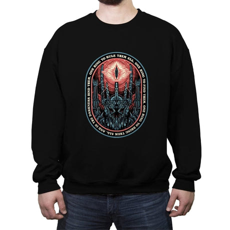 The Ring Leader - Crew Neck Sweatshirt Crew Neck Sweatshirt RIPT Apparel Small / Black