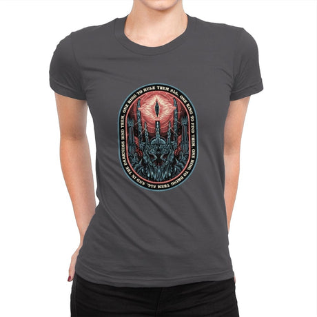 The Ring Leader - Womens Premium T-Shirts RIPT Apparel Small / Heavy Metal