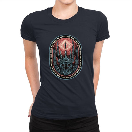 The Ring Leader - Womens Premium T-Shirts RIPT Apparel Small / Midnight Navy