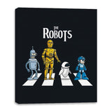 The Robots - Canvas Wraps Canvas Wraps RIPT Apparel 16x20 / Black