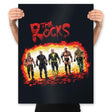 The Rocks - Prints Posters RIPT Apparel 18x24 / Black