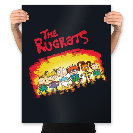 The Rugrats - Prints Posters RIPT Apparel 18x24 / Black