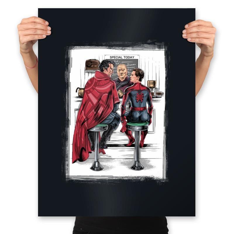 The Runaway of the Multiverse - Prints Posters RIPT Apparel 18x24 / Black