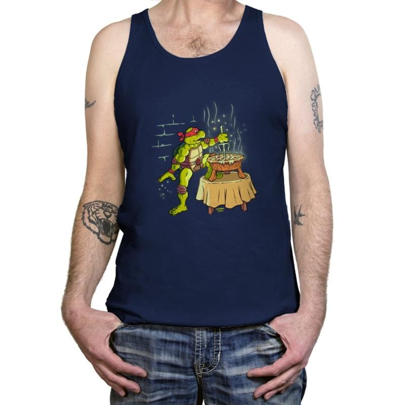 The Sai on the Slice - Tanktop Tanktop RIPT Apparel X-Small / Navy