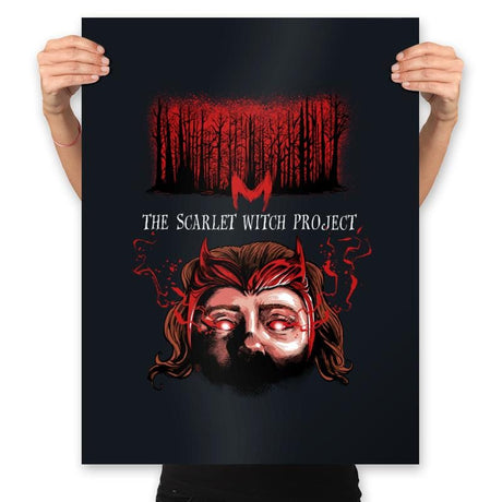 The Scarlet Witch Project - Prints Posters RIPT Apparel 18x24 / Black