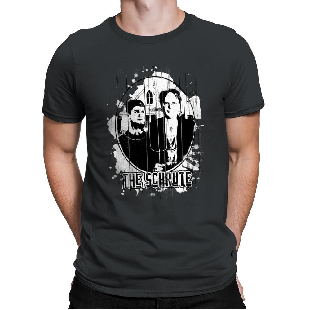 The Schrute - Mens Premium T-Shirts RIPT Apparel Small / Heavy Metal