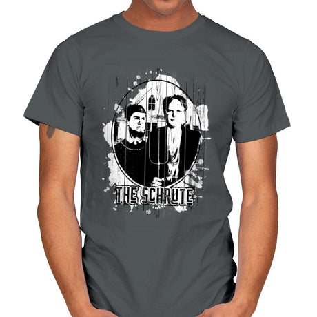 The Schrute - Mens T-Shirts RIPT Apparel Small / Charcoal