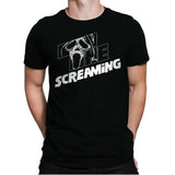 The Screaming - Mens Premium T-Shirts RIPT Apparel Small / Black