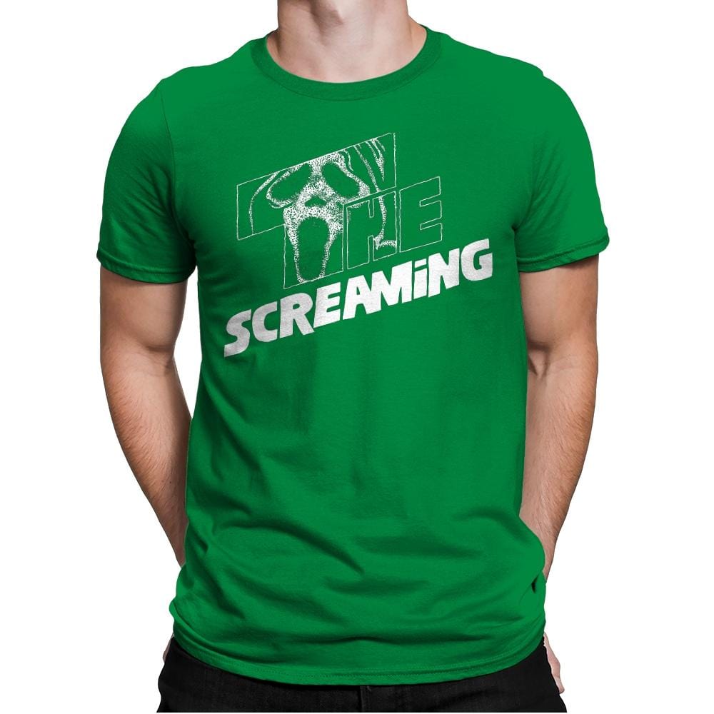 The Screaming - Mens Premium T-Shirts RIPT Apparel Small / Kelly