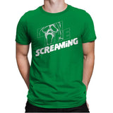 The Screaming - Mens Premium T-Shirts RIPT Apparel Small / Kelly