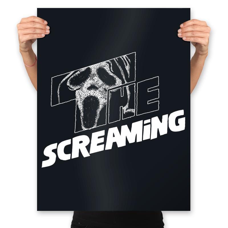 The Screaming - Prints Posters RIPT Apparel 18x24 / Black