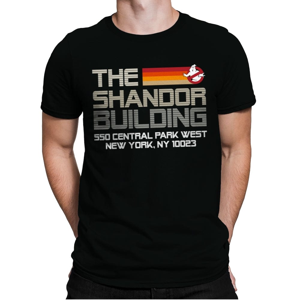 The Shandor Building - Mens Premium T-Shirts RIPT Apparel Small / Black