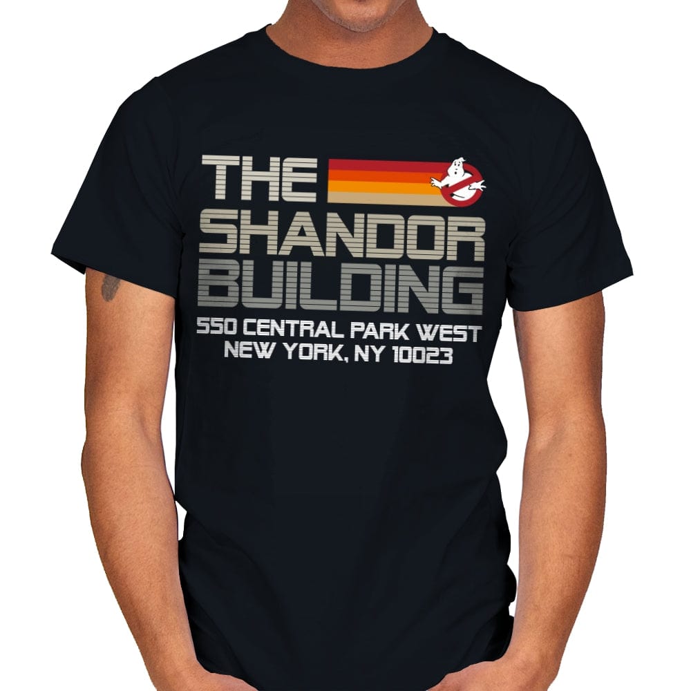 The Shandor Building - Mens T-Shirts RIPT Apparel Small / Black