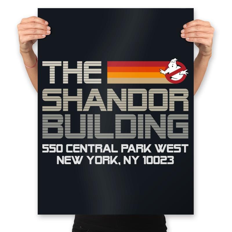 The Shandor Building - Prints Posters RIPT Apparel 18x24 / Black