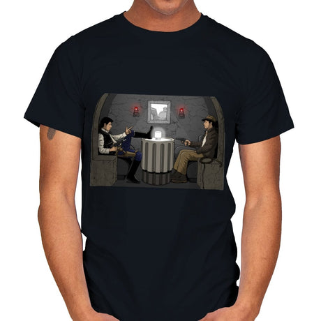 The Shot Paradox. - Mens T-Shirts RIPT Apparel Small / Black