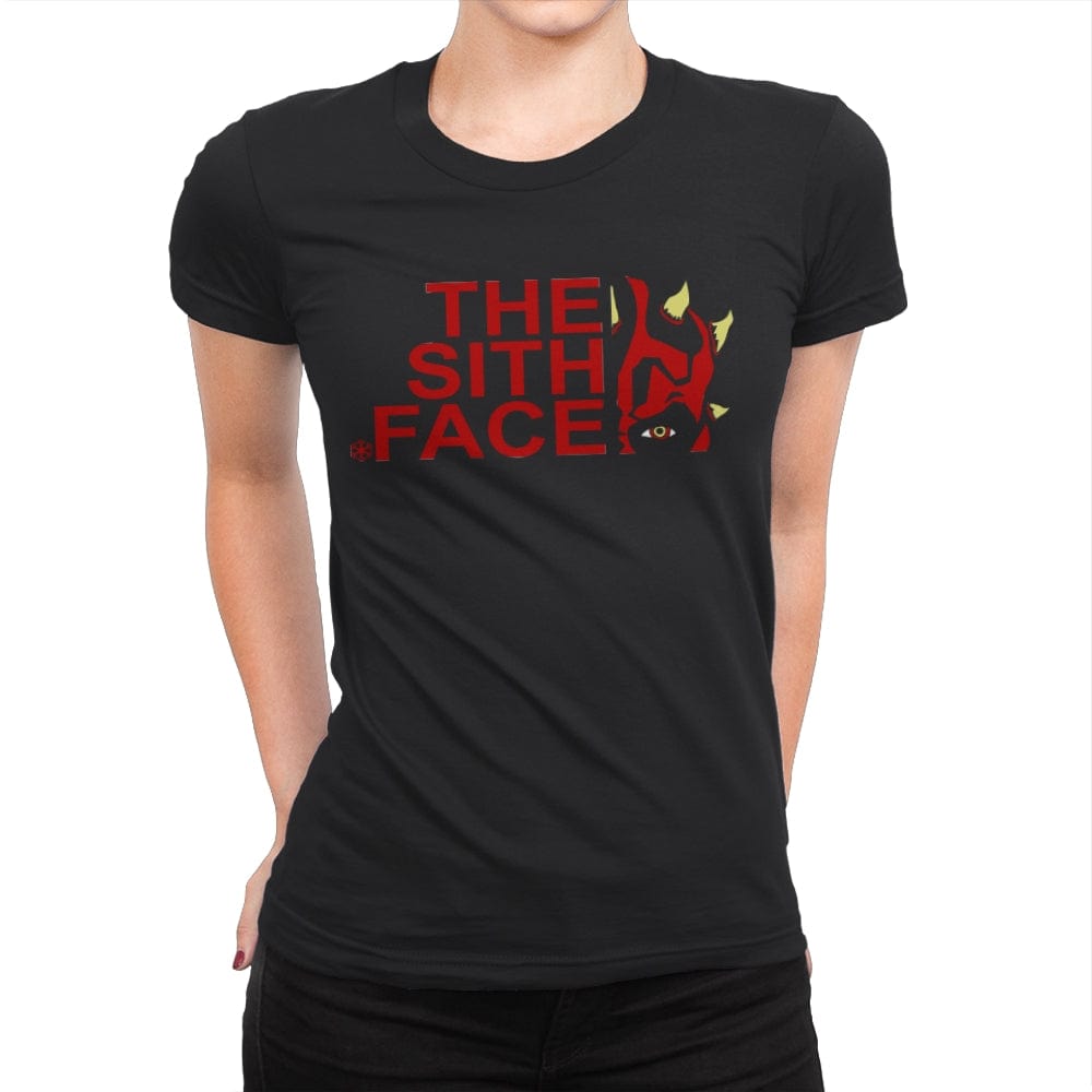 The Sith Face - Womens Premium T-Shirts RIPT Apparel Small / Black