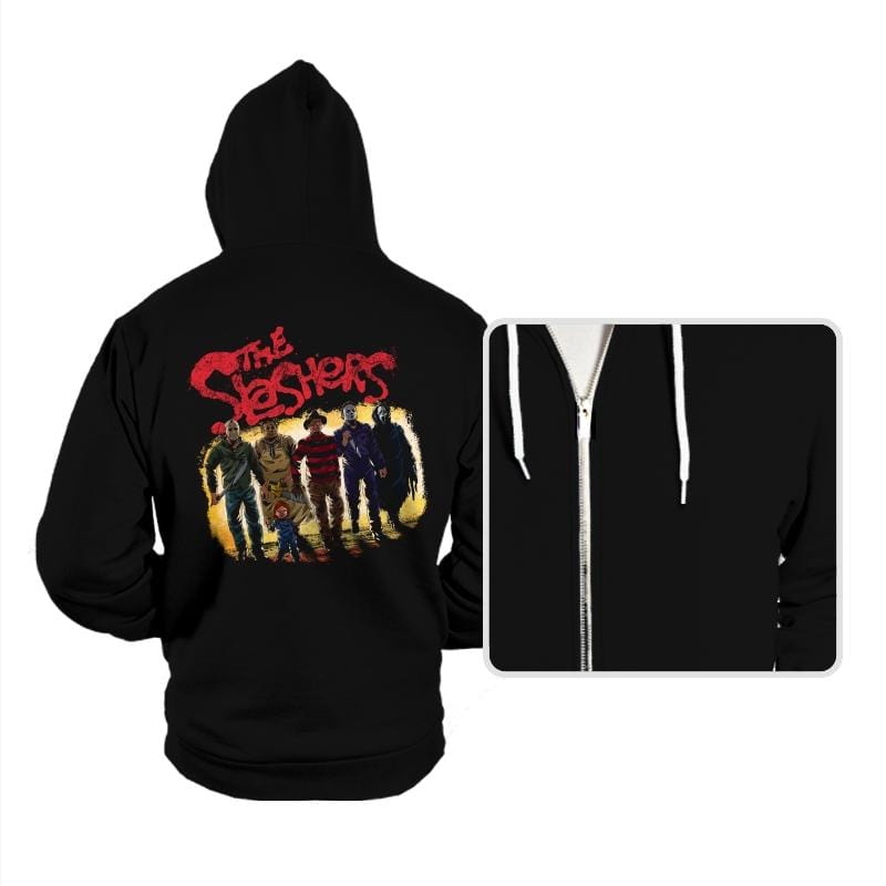 The Slashers Are Back - Hoodies Hoodies RIPT Apparel Small / Black