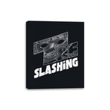 The Slashing - Canvas Wraps Canvas Wraps RIPT Apparel 8x10 / Black