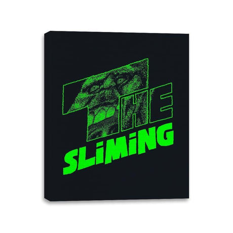 The Sliming - Canvas Wraps Canvas Wraps RIPT Apparel 11x14 / Black