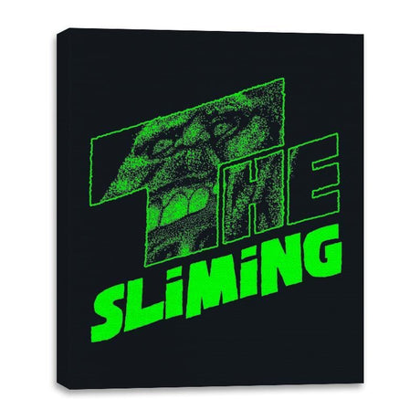 The Sliming - Canvas Wraps Canvas Wraps RIPT Apparel 16x20 / Black