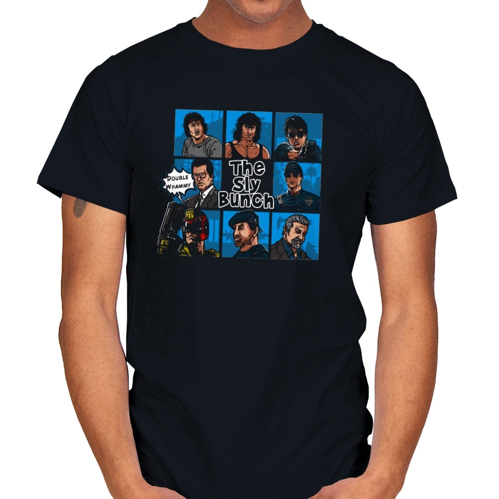 The Sly Bunch - Mens T-Shirts RIPT Apparel Small / Black