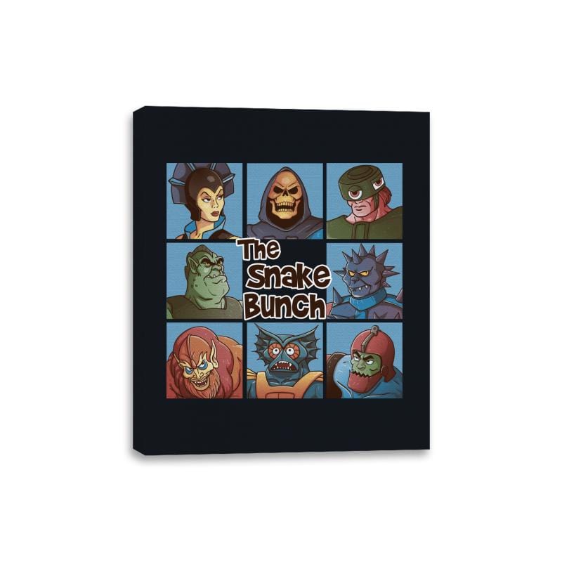 The Snake Bunch - Canvas Wraps Canvas Wraps RIPT Apparel 8x10 / Black